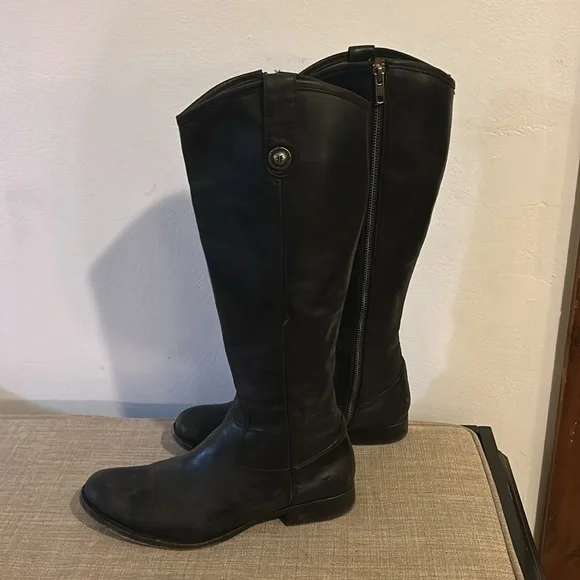 Frye tall boot - full zip - Picture 2 of 6